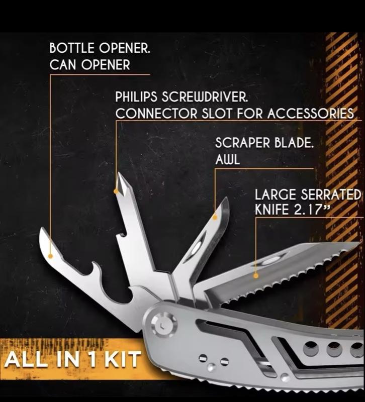 Multitool 24-in-1 Professional Multi-tool Pliers with Versatile Functions for DIY and Home Use