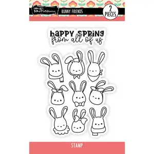 Bunny Friends | 4x6 Stamp