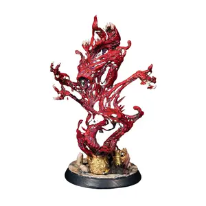 Rise of the Necromancer Blood Invocation 02 3D Resin Print Statue, Handcrafted Fantasy Dungeon Mini, Blood-Theme Artistic Collectible with Paintable Surface, for Tabletop DnD Game Decor