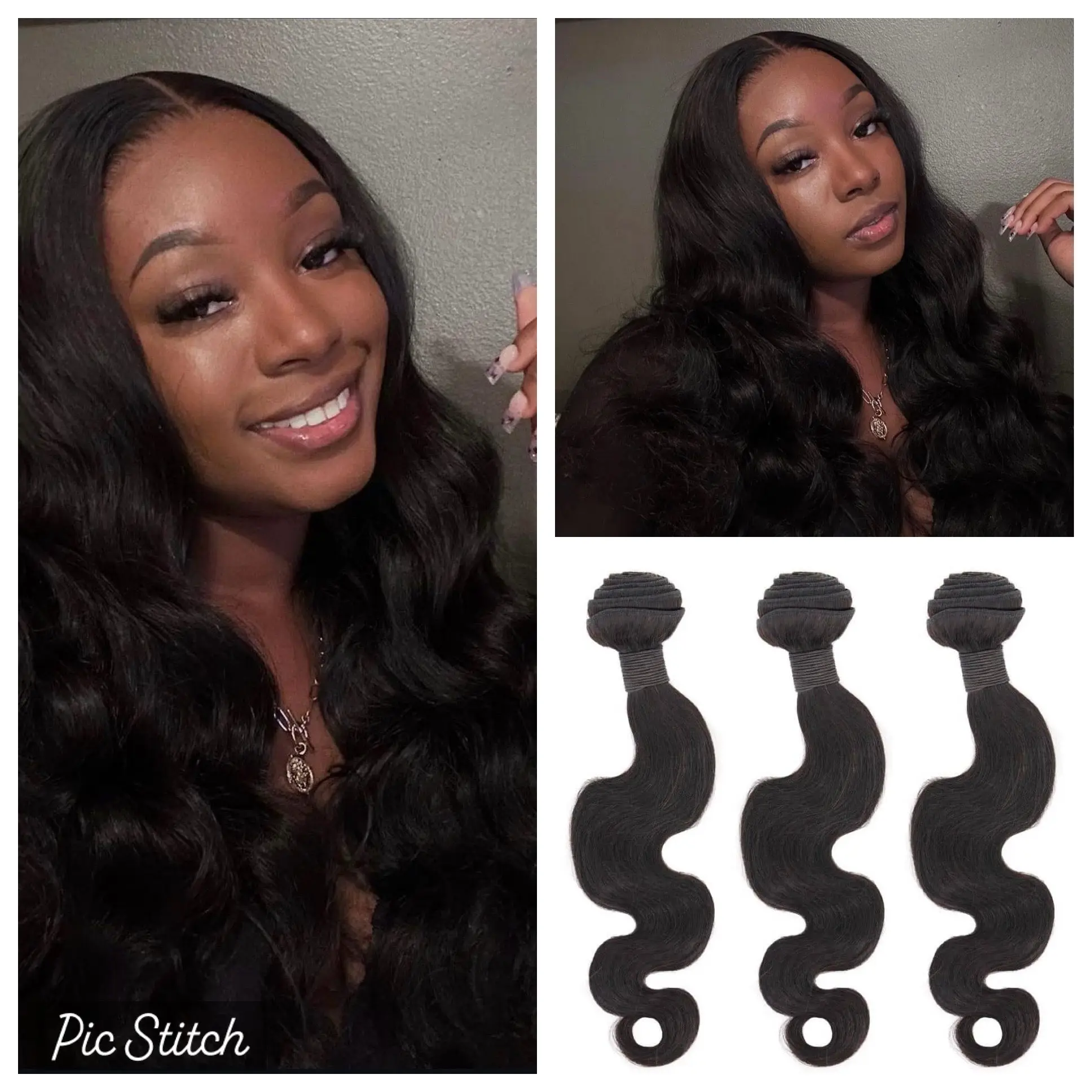 Malaysian Body Wave Bundle Deals 100% Virgin Hair