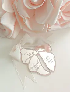 Pink Bow Keepsake Christmas Ornament Baby Girl baby’s First christmas ornament birth statistic ornament birth information stats