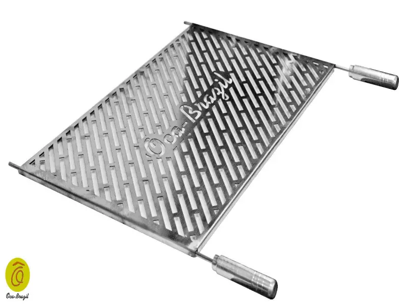 Flat Grill Oca-Brazil -  Professional Grade - Stainless Steel