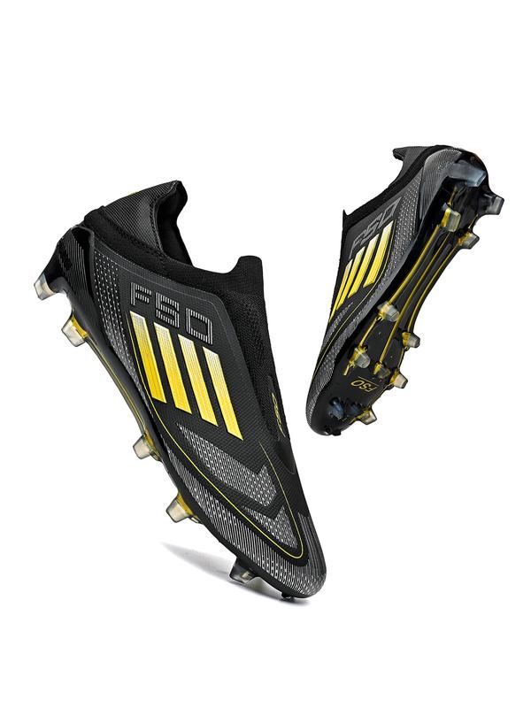 Men's Breathable Low-Top Football Shoes Ag Long Studs, Professional Anti-Slip Durable Natural Grass Sports Training Sneakers, Football Boots, Football Field Boots