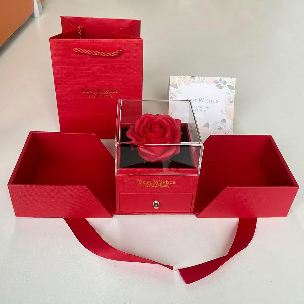 Romantic Rose Jewelry Gift Box | Perfect Gift for Couple