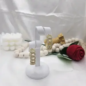 LaYaiBoutique #2415 14k gold plated earrings, High Quality