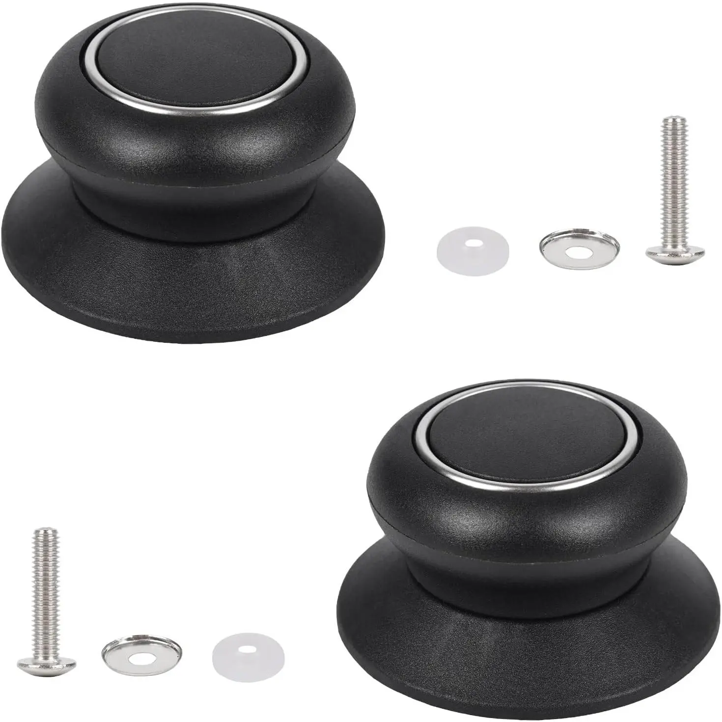 Pot Lid Knob Easy Lnstallation Sturdy Cover Knobs Universal Pot Lid Handle Pot Kitchen Replacement Cookware Lidreplacement Pot Cover Heat Resistant and  Static Replacement Knob