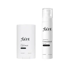 Faunt Whole Body Odor Control Kit-  Deodorant Stick and Deodorant Spray for Body Odor Control for Pits, Privates & More .