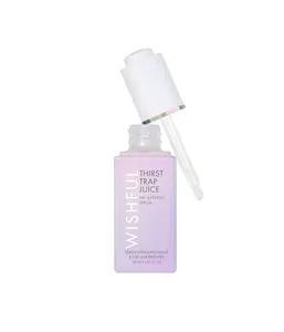 Wishful Thirst Trap Juice Facial Serum, 1 Oz, with Hyaluronic Acid, Peptides & Aloe Vera, Nourishing Moisturizer for All Skin Types, Anti-Aging Skincare Serum