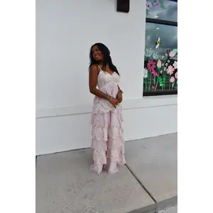 Amelia Romantic Tiered Maxi Dress