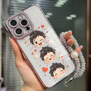 Phone cases for iphone 12 cases and iphone 13 case, fits 16, 15, 11, 14, 16, raised edge design TPU casing, cover, premium, stylish casing Protection Protective