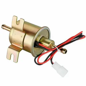 24V Universal Electric Fuel Pump HEP-02A 4-7PSI Inline Low Pressure Gas Diesel
