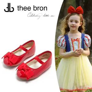 thee bron Girl's Mary Jane Flats Toddler Kids Party Dress Shoes-G02