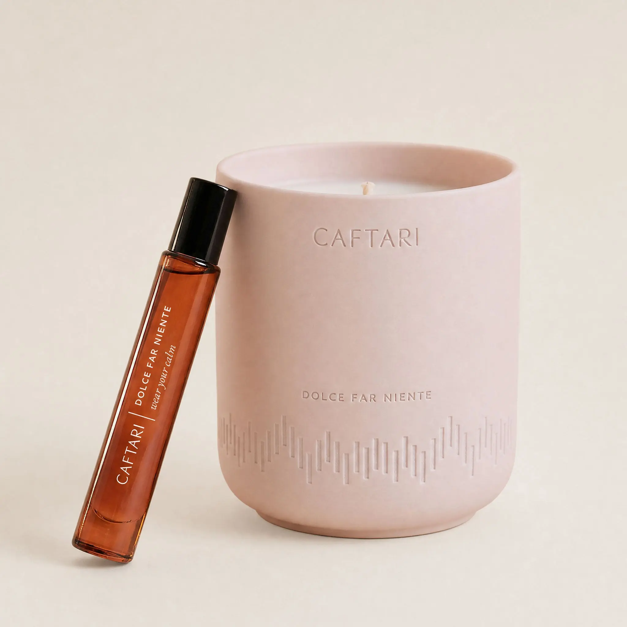 Dolce Far Niente Rollerball + Candle Bundle