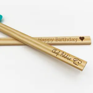 Personalized Laser Engraved Silicone Spatula