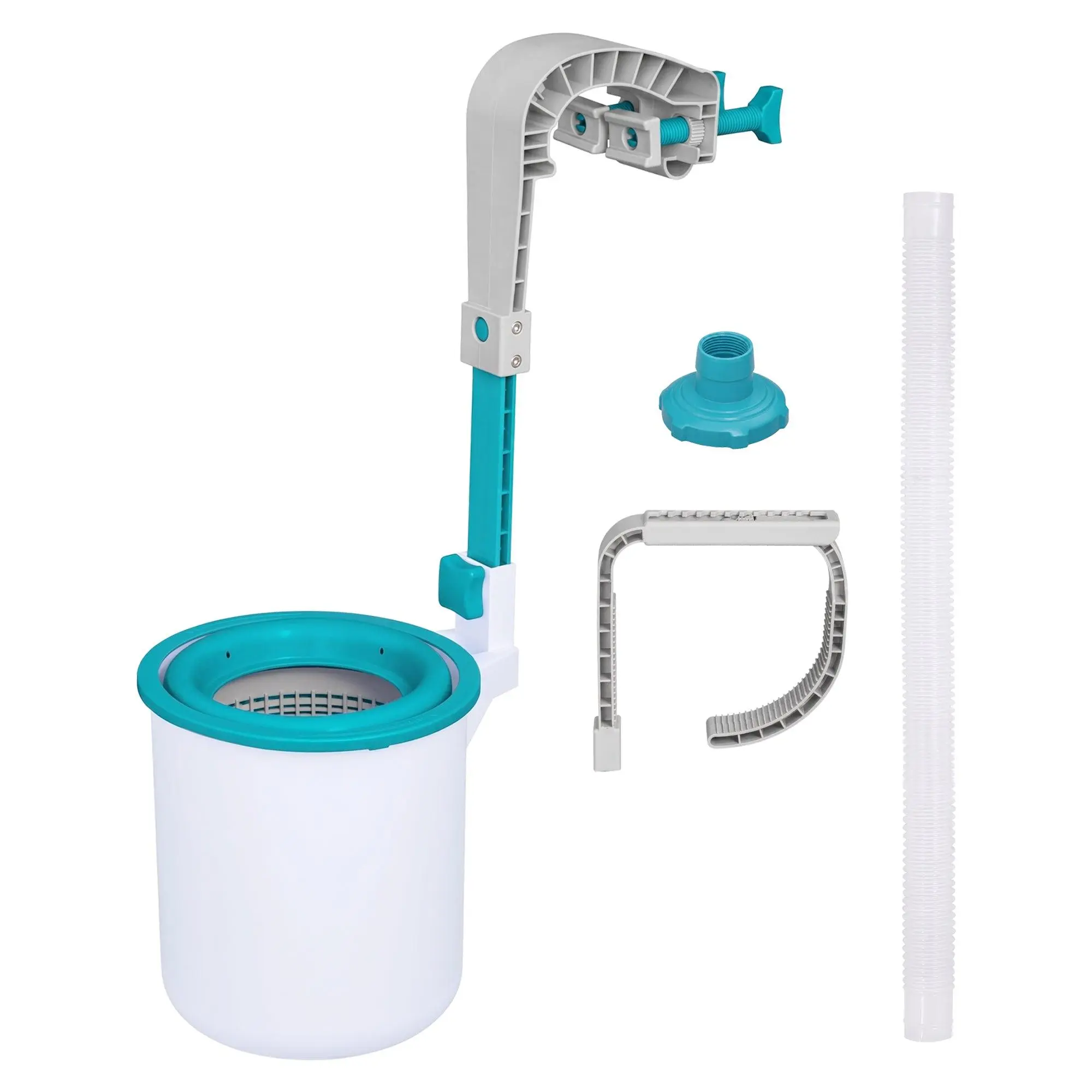 Bestway Flowclear Wall Mounted Automatic Swimming Pool Surface Skimmer, White