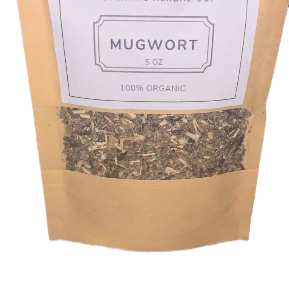 Organic Mugwort | Dried Organic Mugwort | Natural & Herbal | Edible, food grade | Tea, Herb Beverage