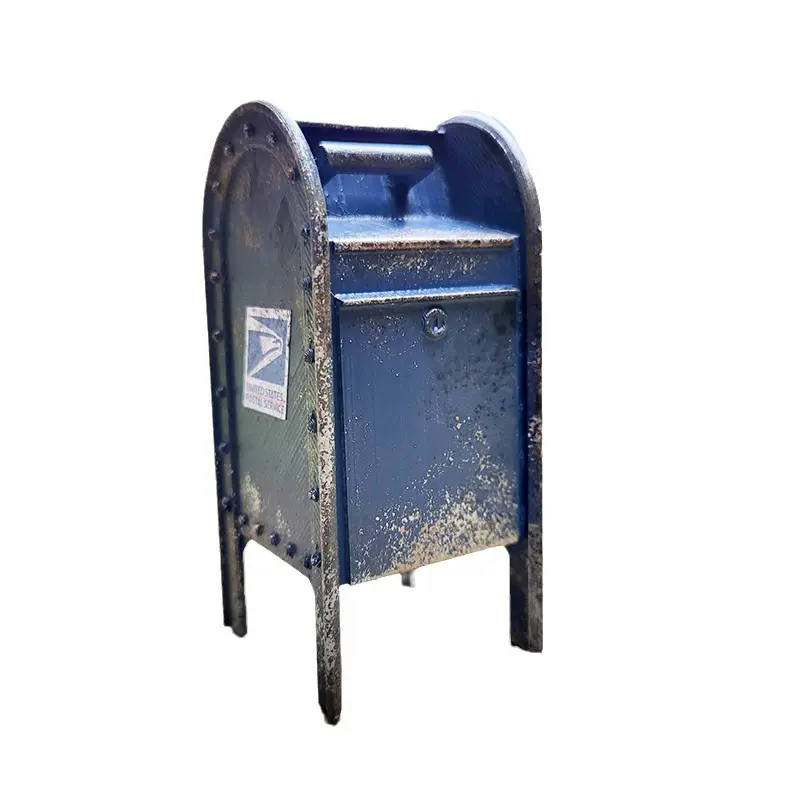 1:12 Scale Miniature American Payphone - Resin Body, Small Size, American Theme Vintage Dollhouse Furniture Phone Booth Accessory for Display Decor