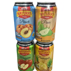 4 Pack Jugos Naturas  Mix Sabores Durazno,Pera,Manzana y Piña 330ml
