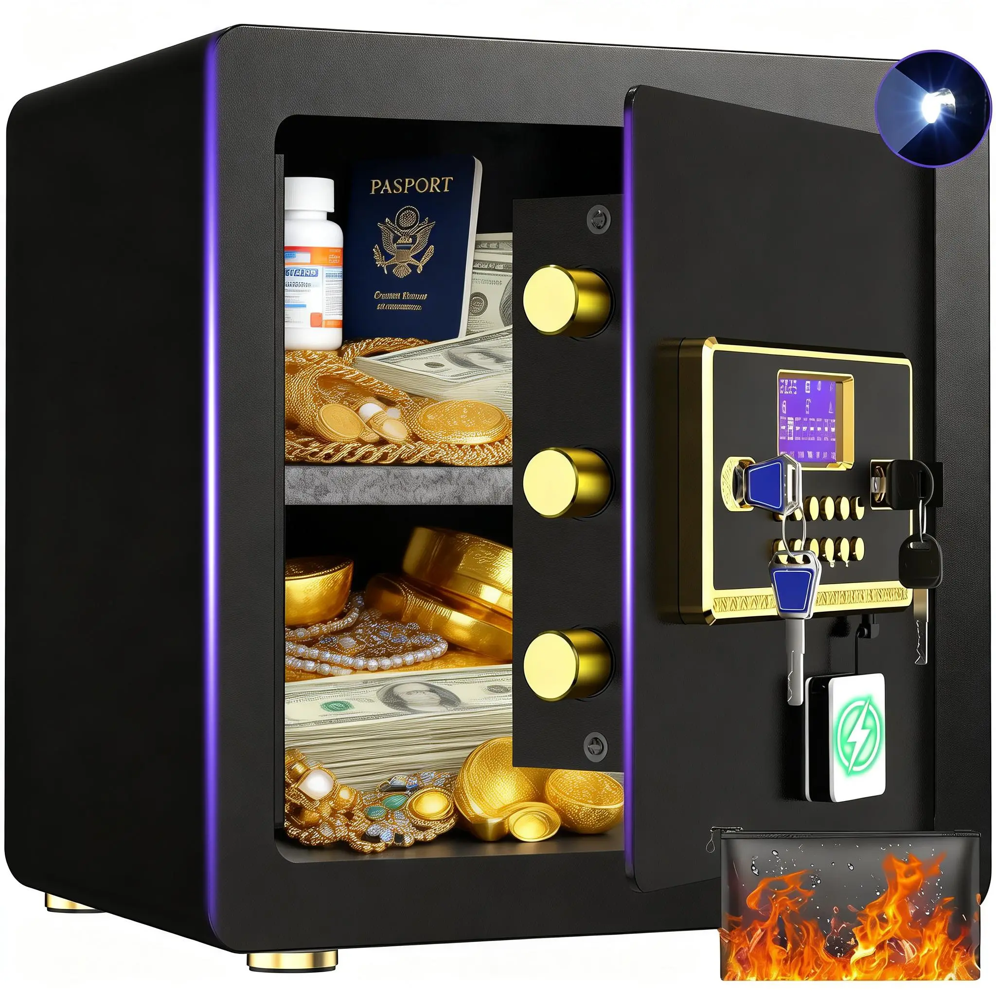 11.8"D x 14.96"W x 11.8"H.