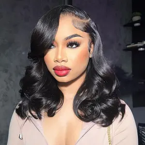 [EXCLUSIVE DEAL] OQ HAIR 7x5 Side Part Body Wave Wear Go Wigs Pre-Everything Glueless Human Hair Wigs With Drawstring C-Part Lace Front Wig for Women Natural Color Pre-Styled Side Part Wig