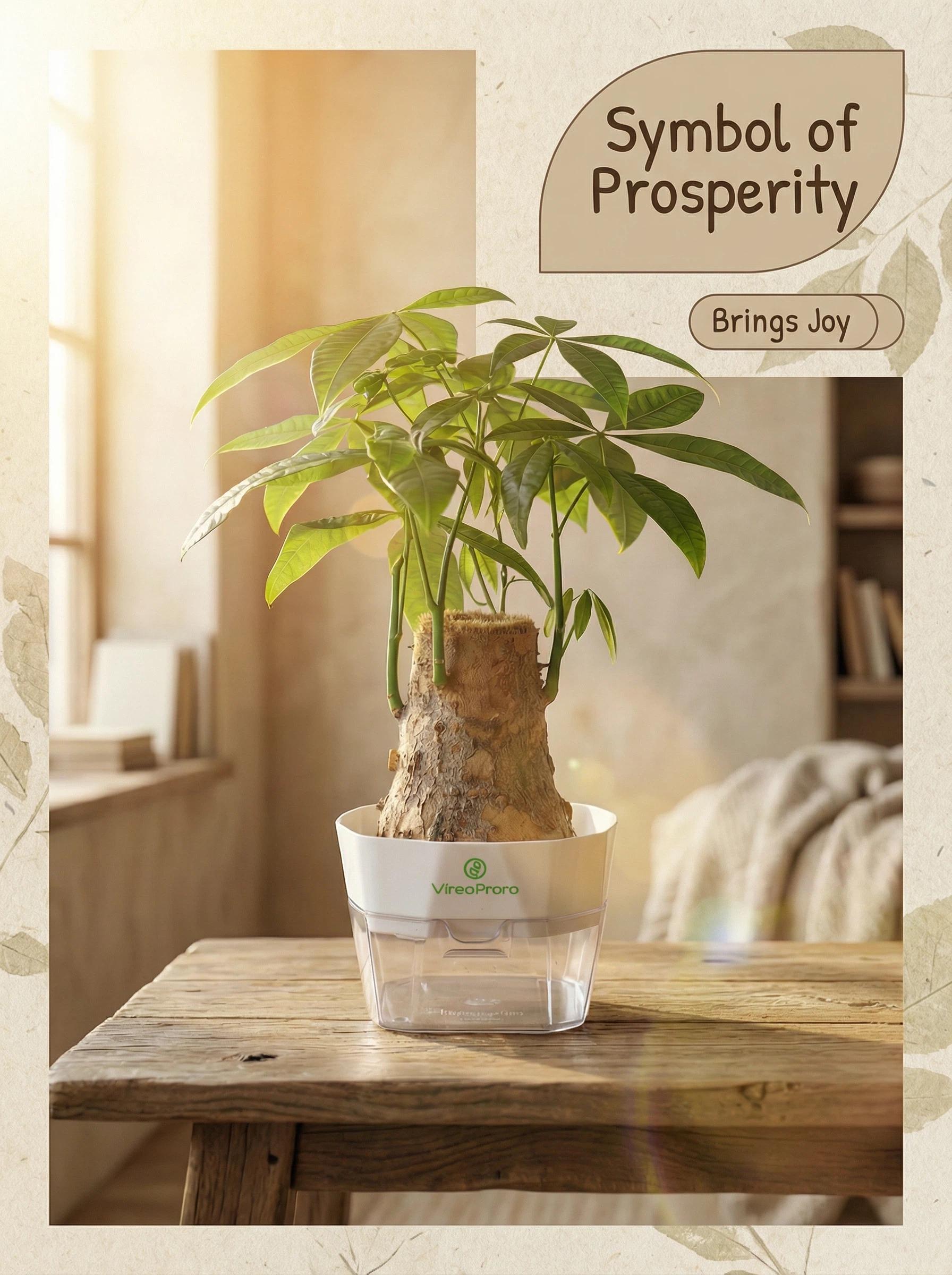 Money Tree Houseplant Lucky Indoor Plant Home Garden Air Purify Plant Money Tree Houseplant Lucky Indoor Plant Home Garden Air Purify Plant