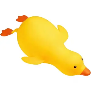 Jumbo Cute Duck Squishy Stress Ball, Ultra‑Soft Slow Rebound Butter Pinch Fidget Toy, Reusable Decompression Toy for Kids, Teens & Adults, Ideal Kindergarten, Birthday, Christmas & New Year Gifts love fidgetssss
