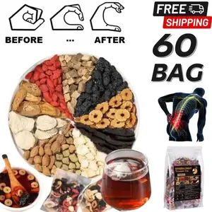 [$18.8 Get 60bag] Kidney tea formula Combination Scented Tea Eight Treasure Tea RedDate Wolfberry Tea Men's Tea Health TeaMulberry Herbal Formula Health Tea