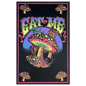 Eat Me Blacklight Poster