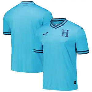 [Sale] - Men's Light Blue Honduras National Team 2024 Away Replica Jersey