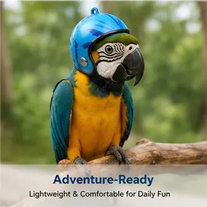 1pcs Small Pet Helmet, Bird Hat, Hamster Helmet, Lizard Headgear, Small Pet Cap, Small Pet Decoration, Perfect for Pet Accessories