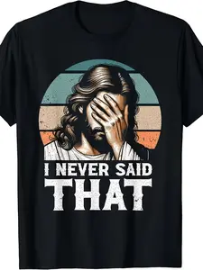 Humorous Christian T-Shirt Featuring Sarcastic Church Jokes And Scripture, Perfect for Casual Summer Wear.Ideal for Clergy Gatherings, This Shirt Also Makes a Great Mother'S Day Gift for The Best Mom