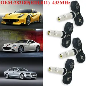 1Pcs/4Pcs OEM#282189(RDE011) #433MHz TPMS/TIRE PRESSURE SENSORS For #FERRARI #AUDI(A4/S4/A6/S6/A8/S8/Q7/R8/RS4/RS6/RS7) #PORSCHE(911/BOXSTER/CAYENNE/CAYMAN/PANAMERA) #ASTON-MARTIN #BENTLEY #MASERATI #LAMBORGHINI #VOLKSWAGEN(PHAETON/TOUAREG) #BUGATTI