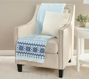 Home Reflections Fairisle Jacquard Throw