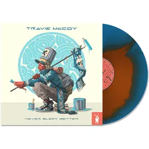 Travie McCoy - Never Slept Better - Cinnamon Swirl  [VINYL RECORD - LP] Explicit, Blue, Colored Vinyl, Orange