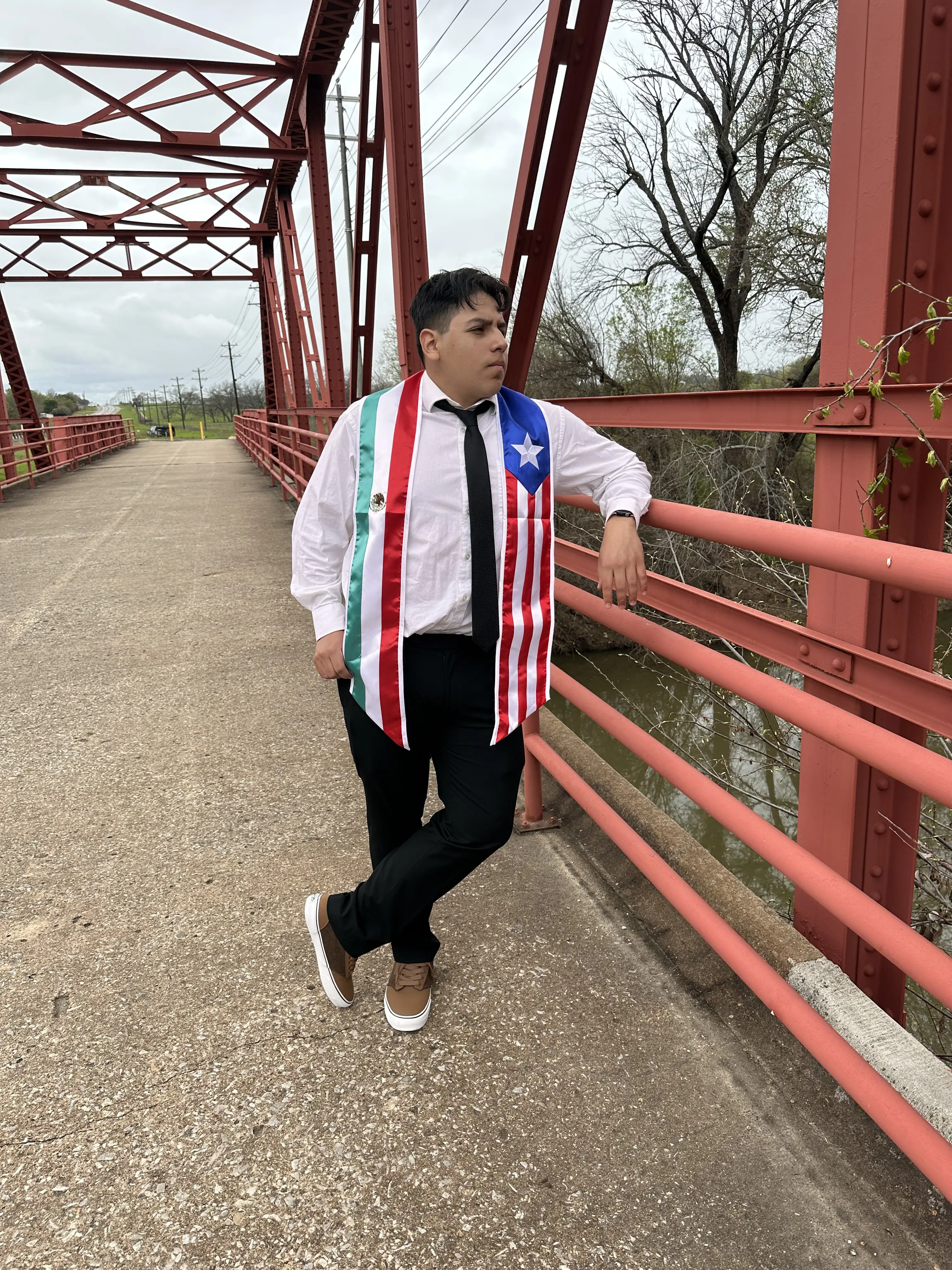 Mexico/Puerto Rico Graduation Stole