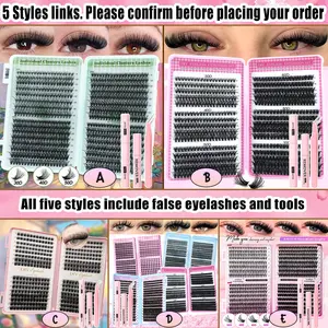 False Eyelash Extension , High Capacity DIY False Lashes, Ideal for Daily Use, Parties, Travel, Perfect Gift for Family and Friends
