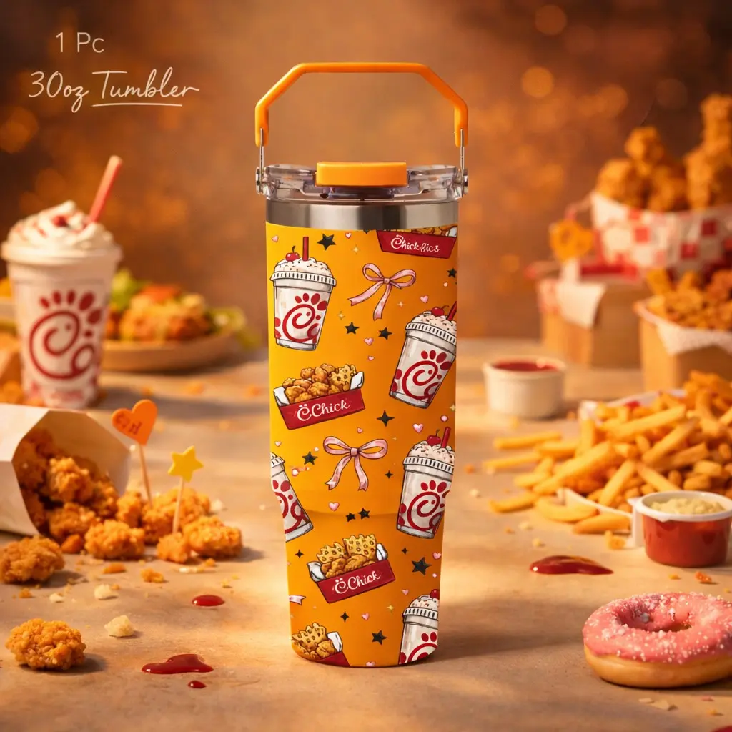 1 Pc 30oz insulated tumbler with handle, leak proof lid, double wall vacuum mug, large capacity thermal cup, Thermos cup, for hot cold drinks, portable travel mug with straw lid, cup holder friendly, reusable gift for women men, aesthetic design