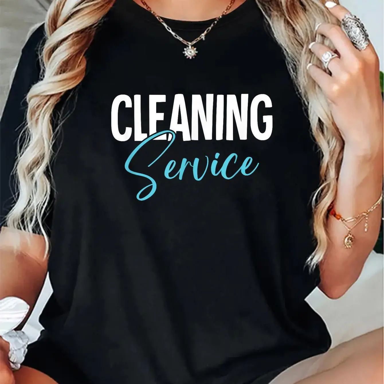 100% Cotton Fashion T-Shirt for Home, Funny Gift for Housekeeping. fathers day gift ideas