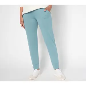 Denim & Co. Active Regular Heavenly Jersey Ankle Jogger