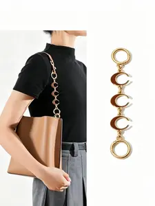 1PC Bag Strap Extender Chain, Moon Bag Strap Extension, Handbag Shoulder Strap Extender, Wallet Chain, Suitable for All Bags
