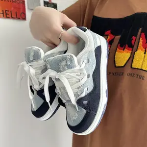 Brand GGOR 2026 Men'S Skate Shoes Chunky Sole Casual Sneakers Unisex Couple'S Retro Comfortable Walking Shoes Local Warehouse Fast Delivery