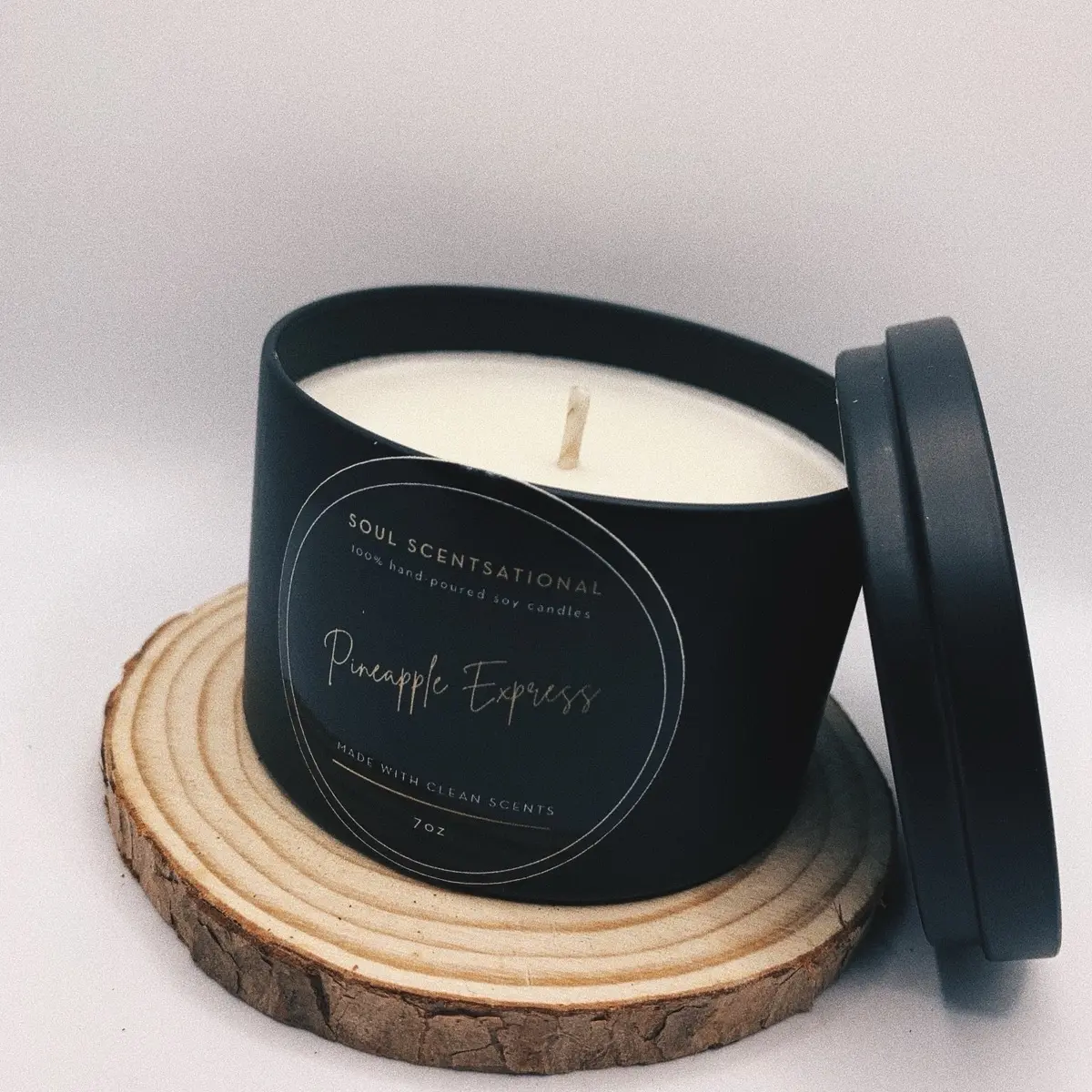 Soul Scentsational | Pineapple Express | 7 oz | 100%Soy Wax Non-Toxic Scented Candle
