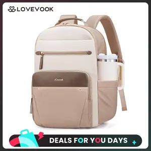 LOVEVOOK Laptop Backpack for Women,College School Backpack for Student, Cute Student Backpack Purse Bookbag for Teen Girls