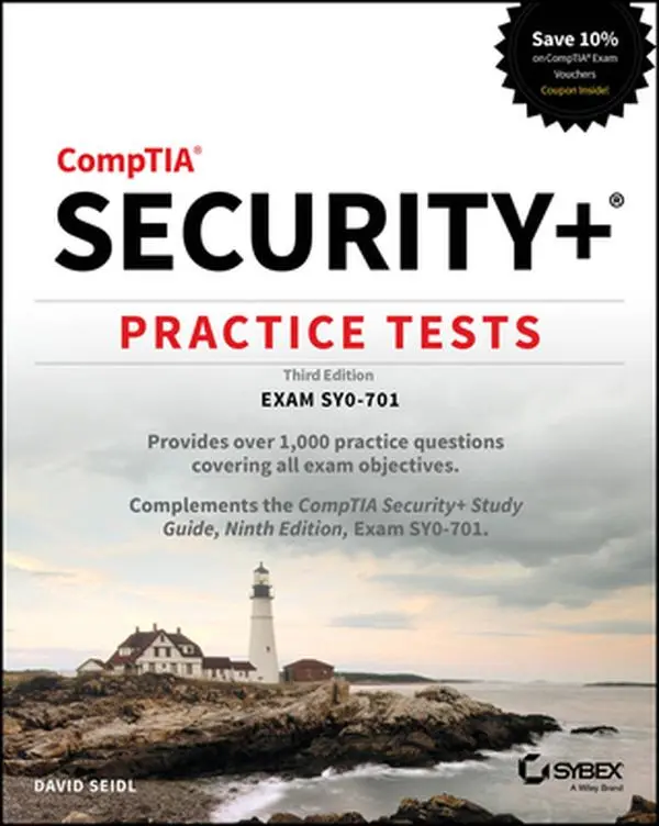 USED Book - Comptia Security+ Practice Tests: Exam Sy0-701 by Seidl, David (Paperback) - english