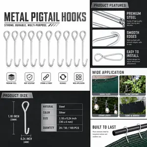 Outdoor solar Bug Zapper Hanger Hook