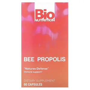 Bio Nutrition Bee Propolis, 60 Capsules (500 mg per Capsule)