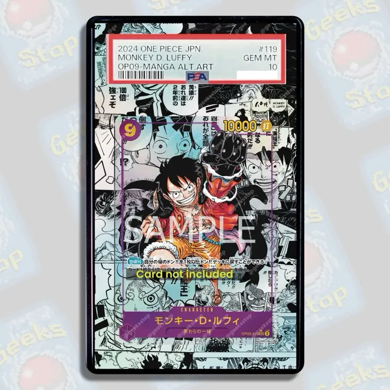 Luffy Gear 4 PSA Display Extended Art Card Holder