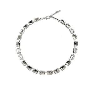 Juliana Small Emerald Cut Necklace