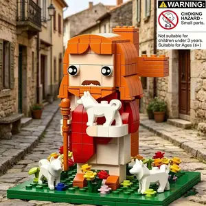 High-Quality Jesus Building Blocks, Ideal for Faith Development, Perfect Family Collection, Best Choice for Home Display