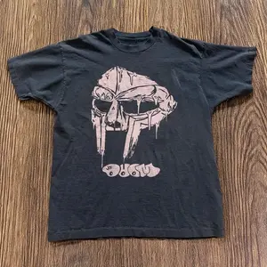 HOT Mf Doom Mask Vintage Unisex Black T-shirt